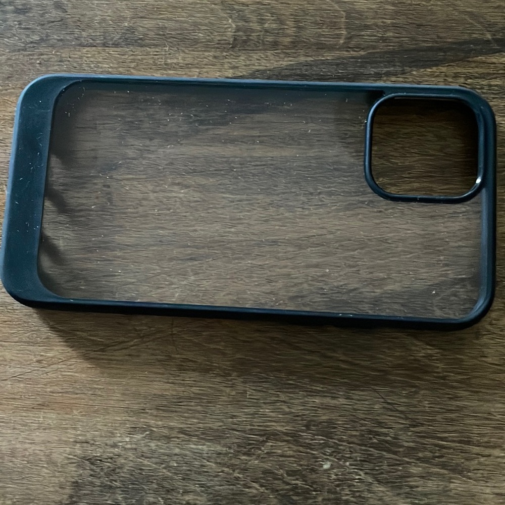 Clear iPhone 12 case. Never used.